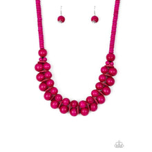 Load image into Gallery viewer, Caribbean Cover Girl - Pink Necklace - Paparazzi - Dare2bdazzlin N Jewelry
