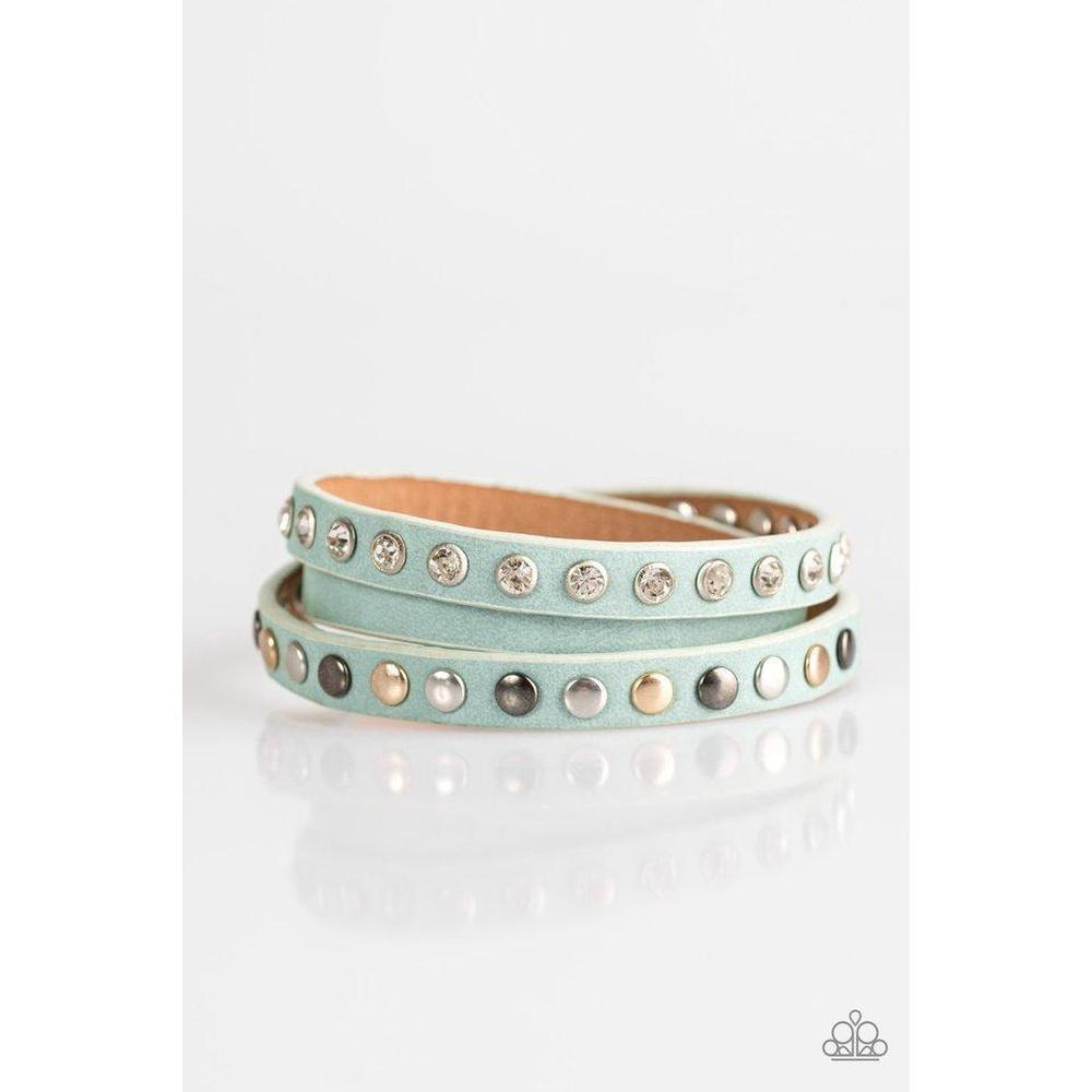 Catwalk Casual - Blue Bracelet - Paparazzi - Dare2bdazzlin N Jewelry