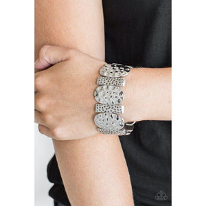 Cave Cache - Silver Bracelet - Paparazzi - Dare2bdazzlin N Jewelry