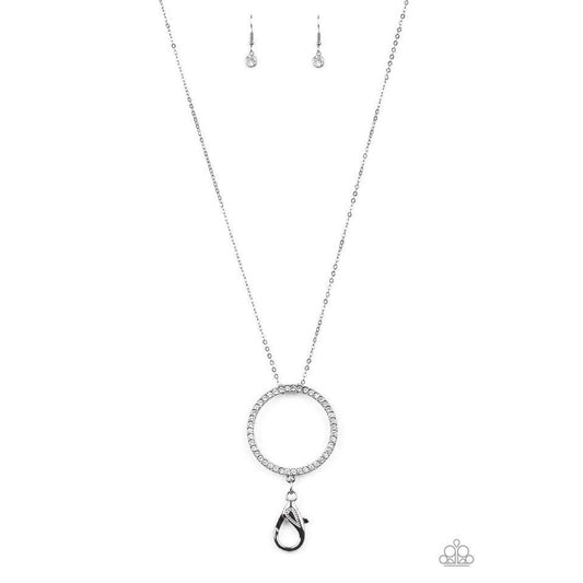 Center Of Attention - Black Lanyard Necklace - Paparazzi - Dare2bdazzlin N Jewelry