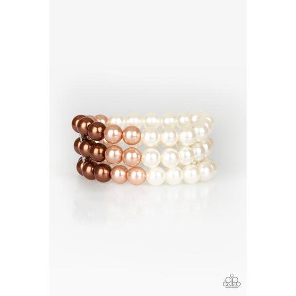 Central Park Celebrity Brown Bracelet - Paparazzi - Dare2bdazzlin N Jewelry