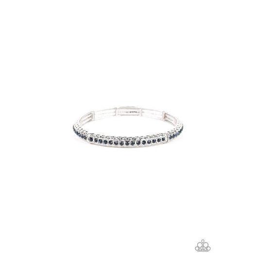 Cha Cha Ching Blue Bracelet - Paparazzi - Dare2bdazzlin N Jewelry
