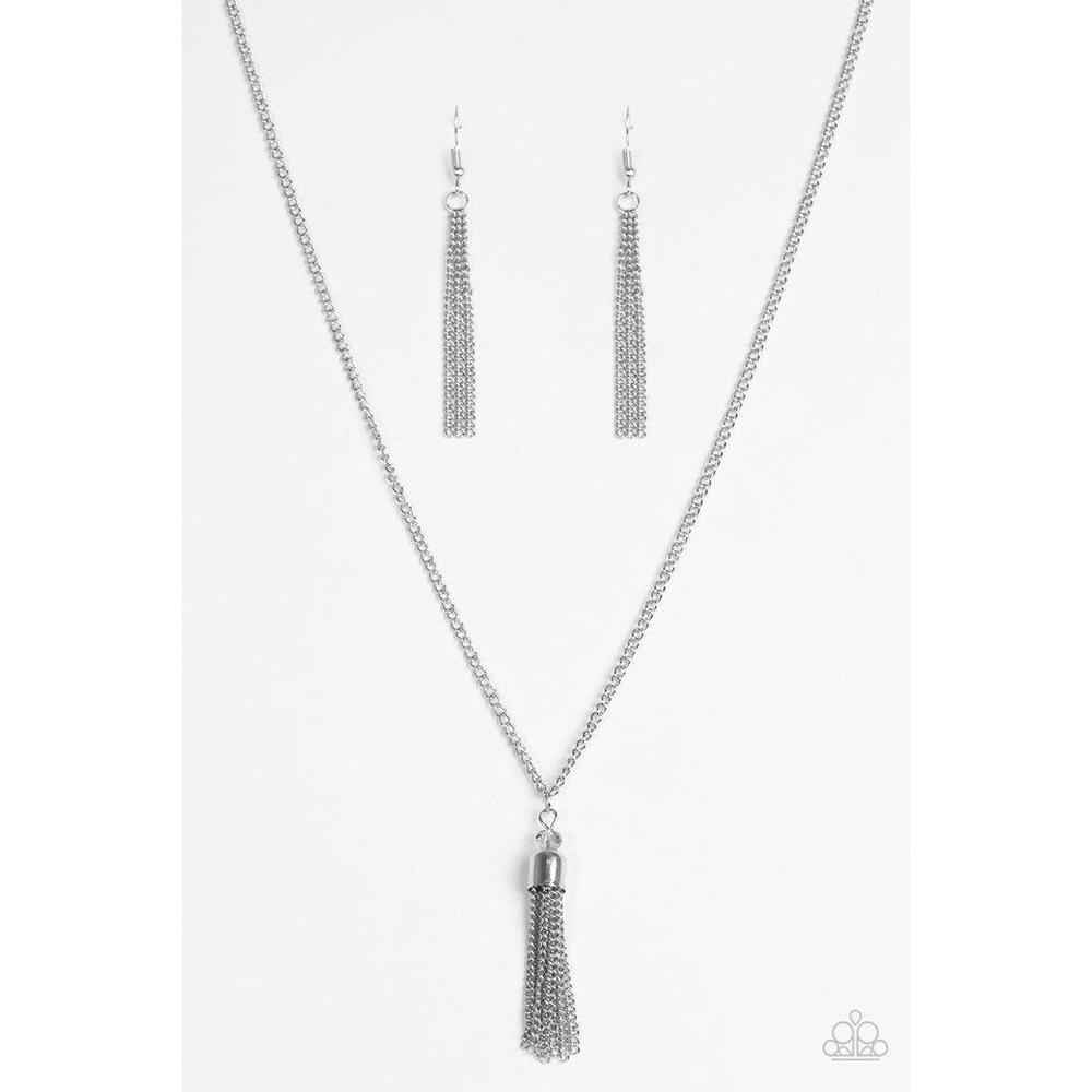City Casual - Silver Necklace - Paparazzi - Dare2bdazzlin N Jewelry