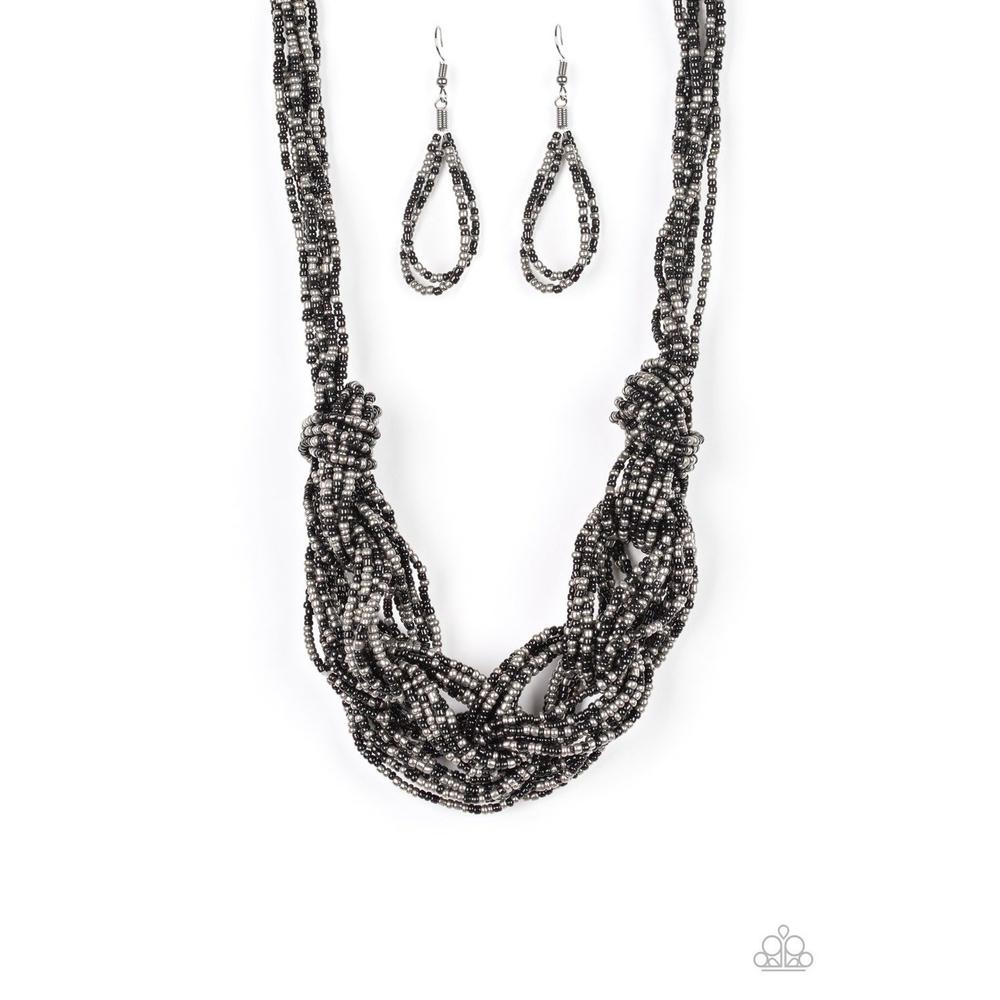 City Catwalk Black Necklace - Paparazzi - Dare2bdazzlin N Jewelry