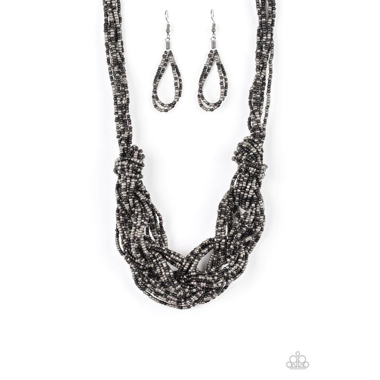 City Catwalk Black Necklace - Paparazzi - Dare2bdazzlin N Jewelry