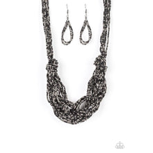 Load image into Gallery viewer, City Catwalk Black Necklace - Paparazzi - Dare2bdazzlin N Jewelry
