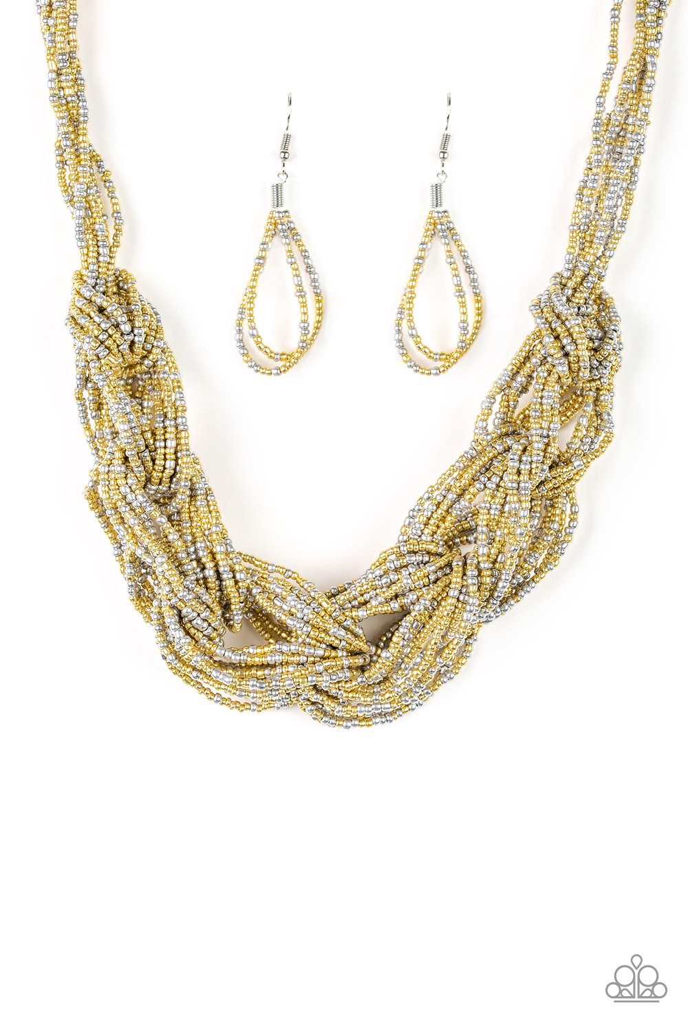 City Catwalk - Gold Necklace - Paparazzi - Dare2bdazzlin N Jewelry