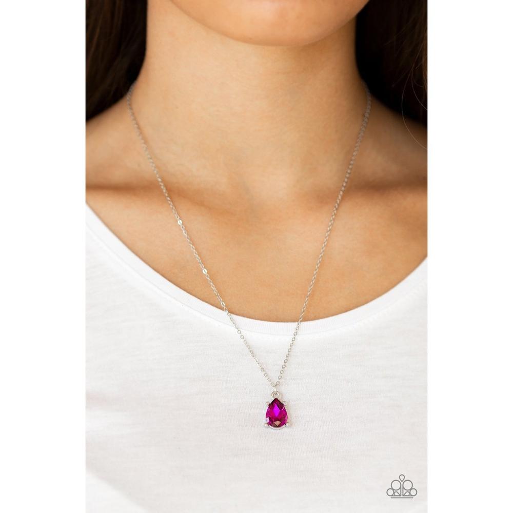 Classy Classicist - Pink Necklace - Paparazzi - Dare2bdazzlin N Jewelry