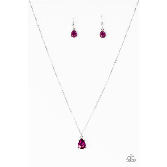 Classy Classicist - Pink Necklace - Paparazzi - Dare2bdazzlin N Jewelry
