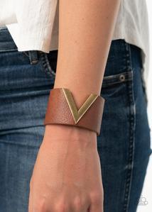Claws Out Brown Urban Bracelet - Paparazzi - Dare2bdazzlin N Jewelry