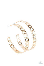 Load image into Gallery viewer, Climate CHAINGE Gold Earring - Paparazzi - Dare2bdazzlin N Jewelry
