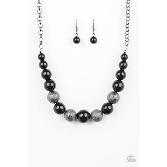 Color Me CEO - Black Necklace - Paparazzi - Dare2bdazzlin N Jewelry