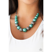 Load image into Gallery viewer, Color Me CEO - Green Necklace - Paparazzi - Dare2bdazzlin N Jewelry
