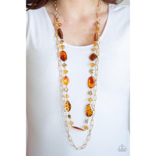 Load image into Gallery viewer, Colorful Couture Brown Necklace - Paparazzi - Dare2bdazzlin N Jewelry
