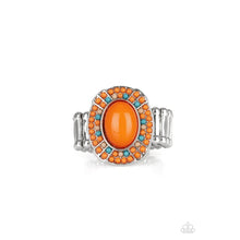Load image into Gallery viewer, Colorfully Rustic - Orange Ring - Paparazzi - Dare2bdazzlin N Jewelry
