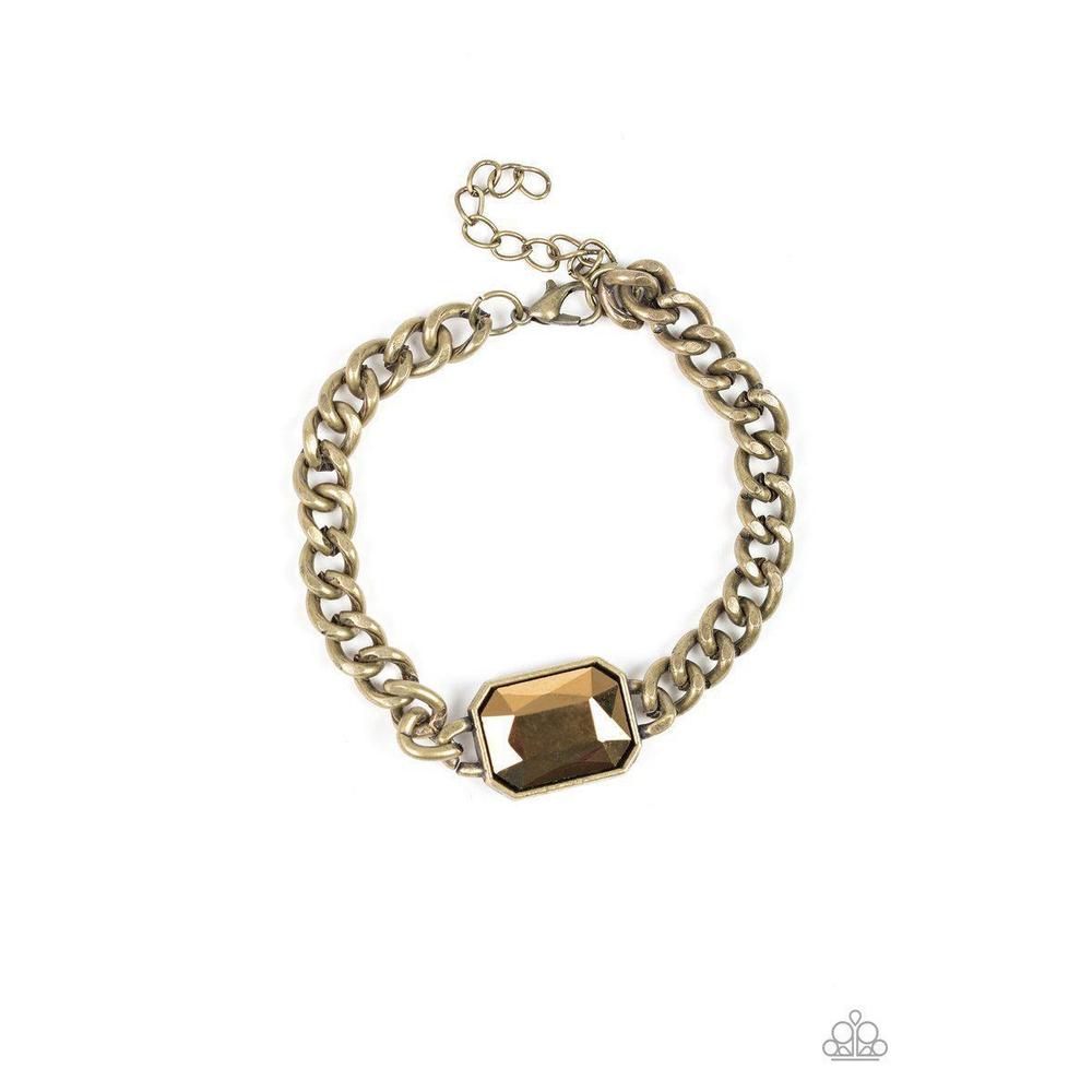 Command and CONQUEROR Brass Bracelet - Paparazzi - Dare2bdazzlin N Jewelry