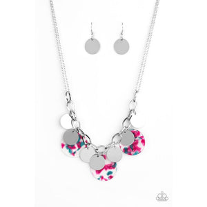 Confetti Confection - Pink Necklace - Paparazzi - Dare2bdazzlin N Jewelry