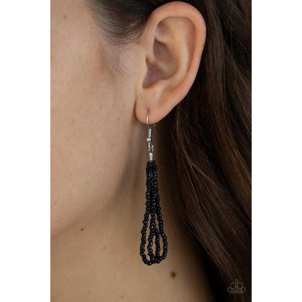 Congo Colada - Black Necklace - Paparazzi - Dare2bdazzlin N Jewelry