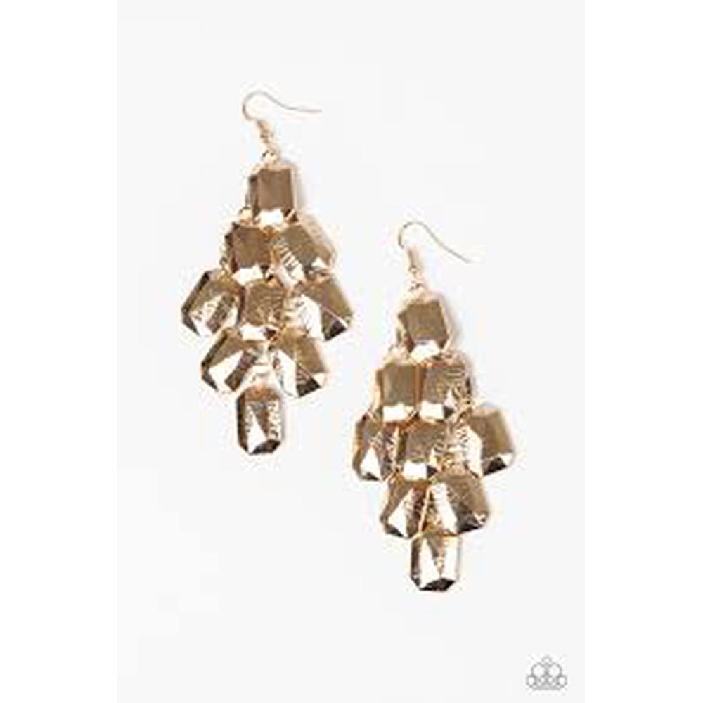 Contemporary Catwalk Earrings - Paparazzi - Dare2bdazzlin N Jewelry