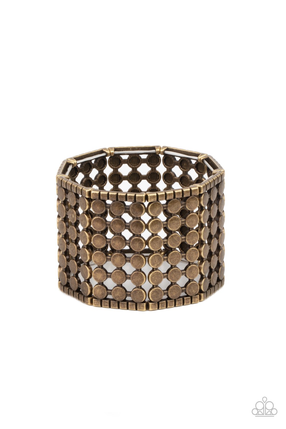 Cool and CONNECTED - Brass Bracelet - Paparazzi - Dare2bdazzlin N Jewelry