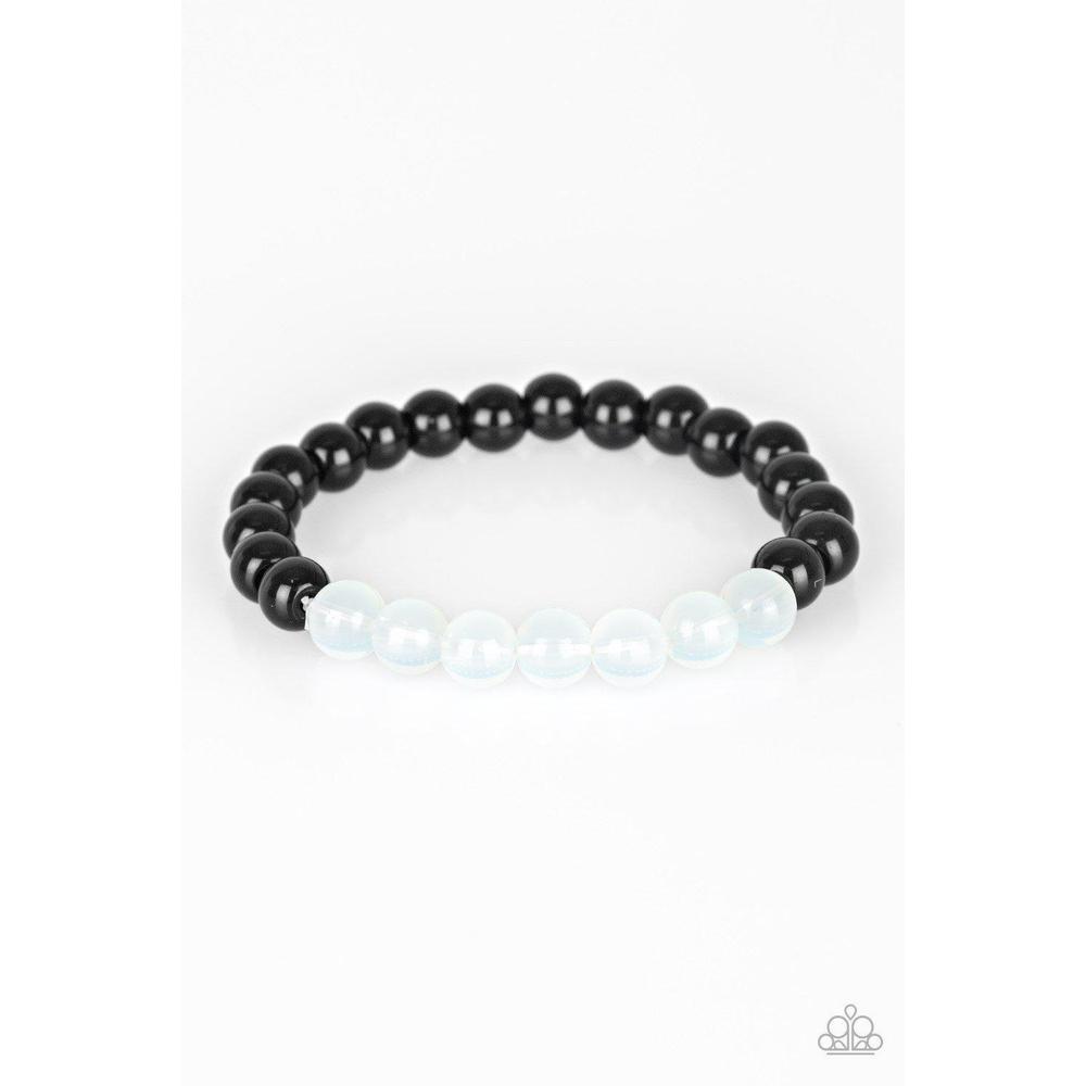 Cool and Content White Bracelet - Paparazzi - Dare2bdazzlin N Jewelry