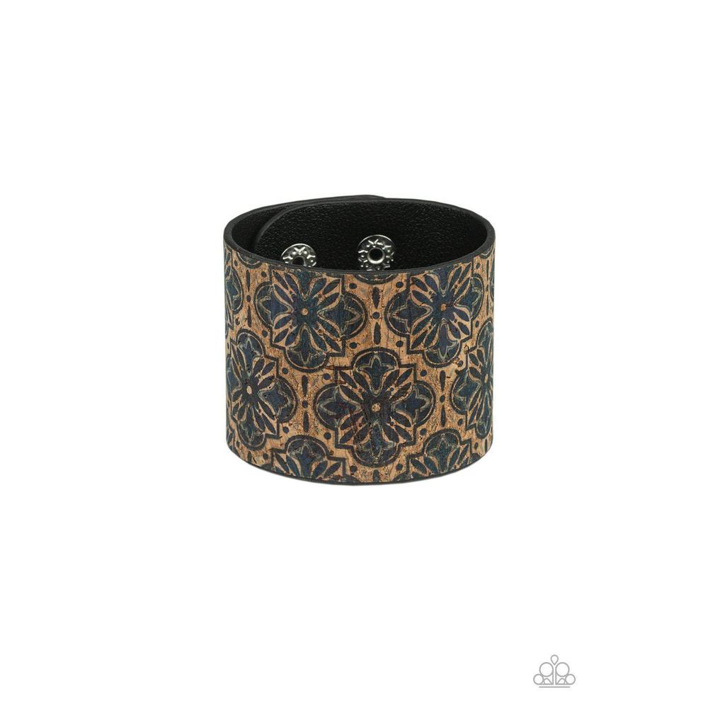 Cork Culture - Blue Urban Bracelet - Paparazzi - Dare2bdazzlin N Jewelry