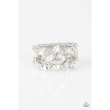 Load image into Gallery viewer, Cosmo Collection White Ring - Paparazzi - Dare2bdazzlin N Jewelry
