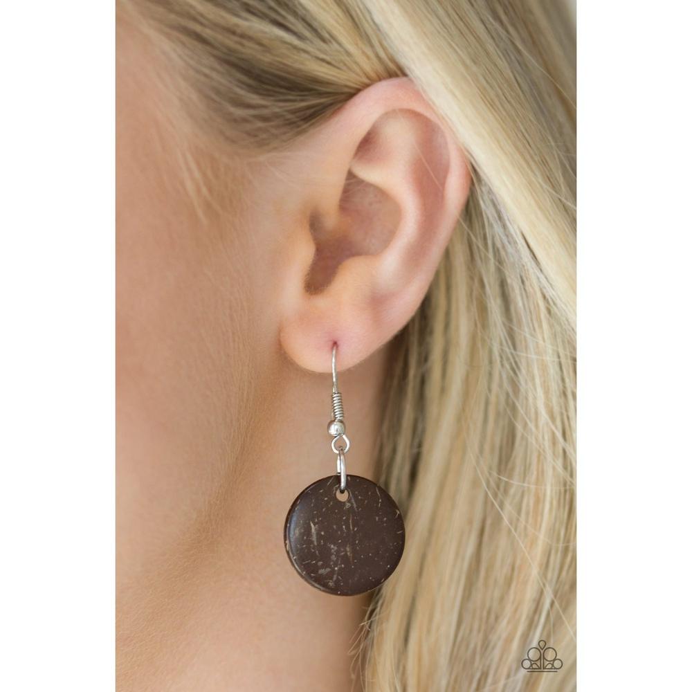 Costa Maya Getaway Brown Necklace - Paparazzi - Dare2bdazzlin N Jewelry