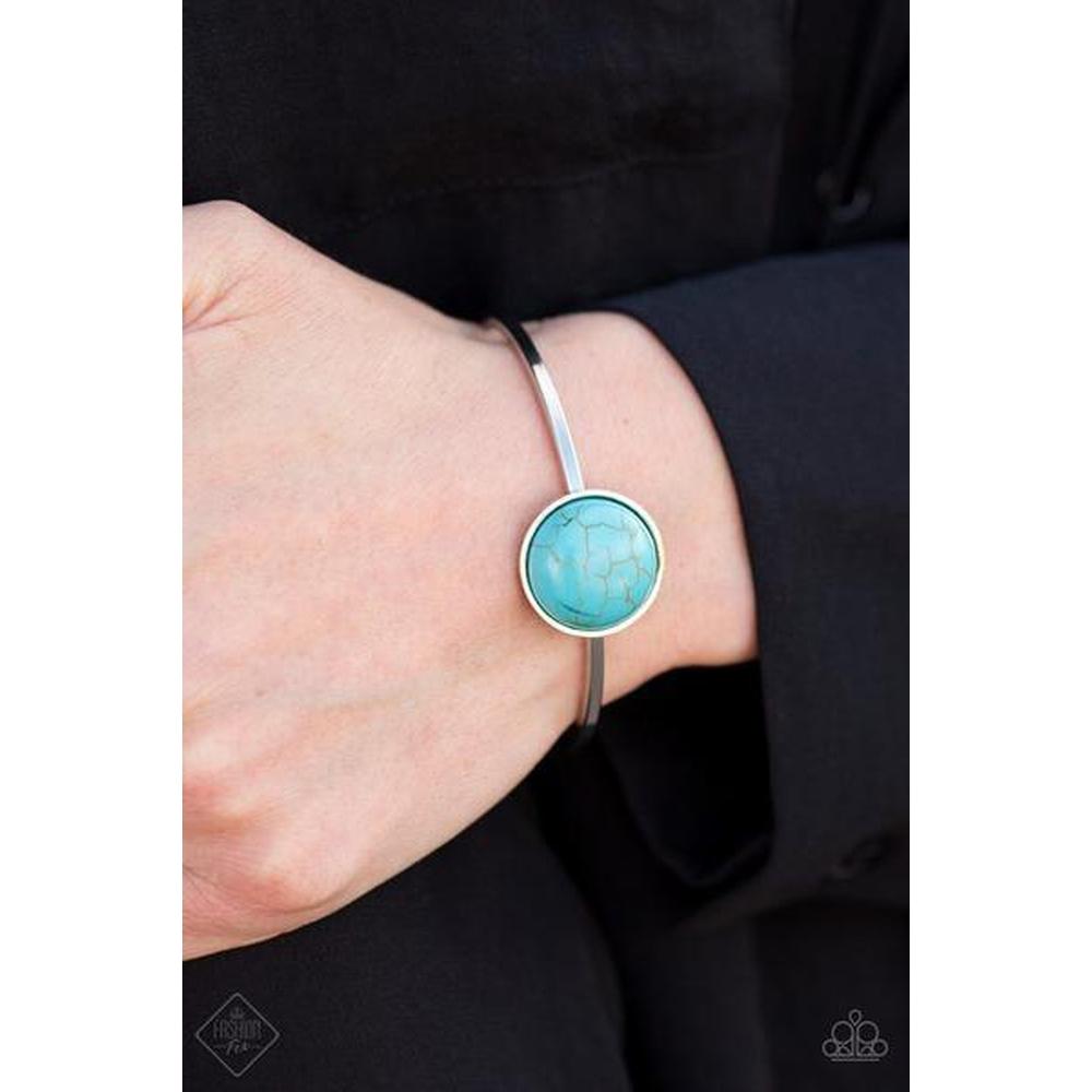 Countryside Chic Blue Bracelet - Paparazzi - Dare2bdazzlin N Jewelry