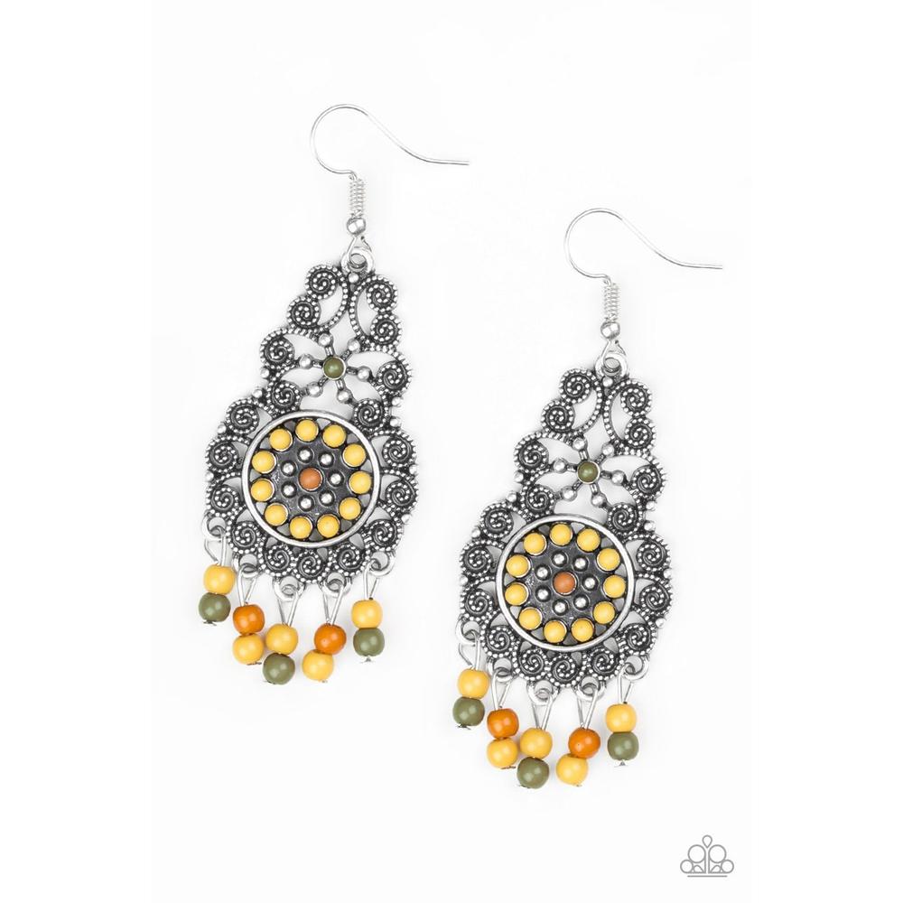Courageously Congo Earrings - Paparazzi - Dare2bdazzlin N Jewelry