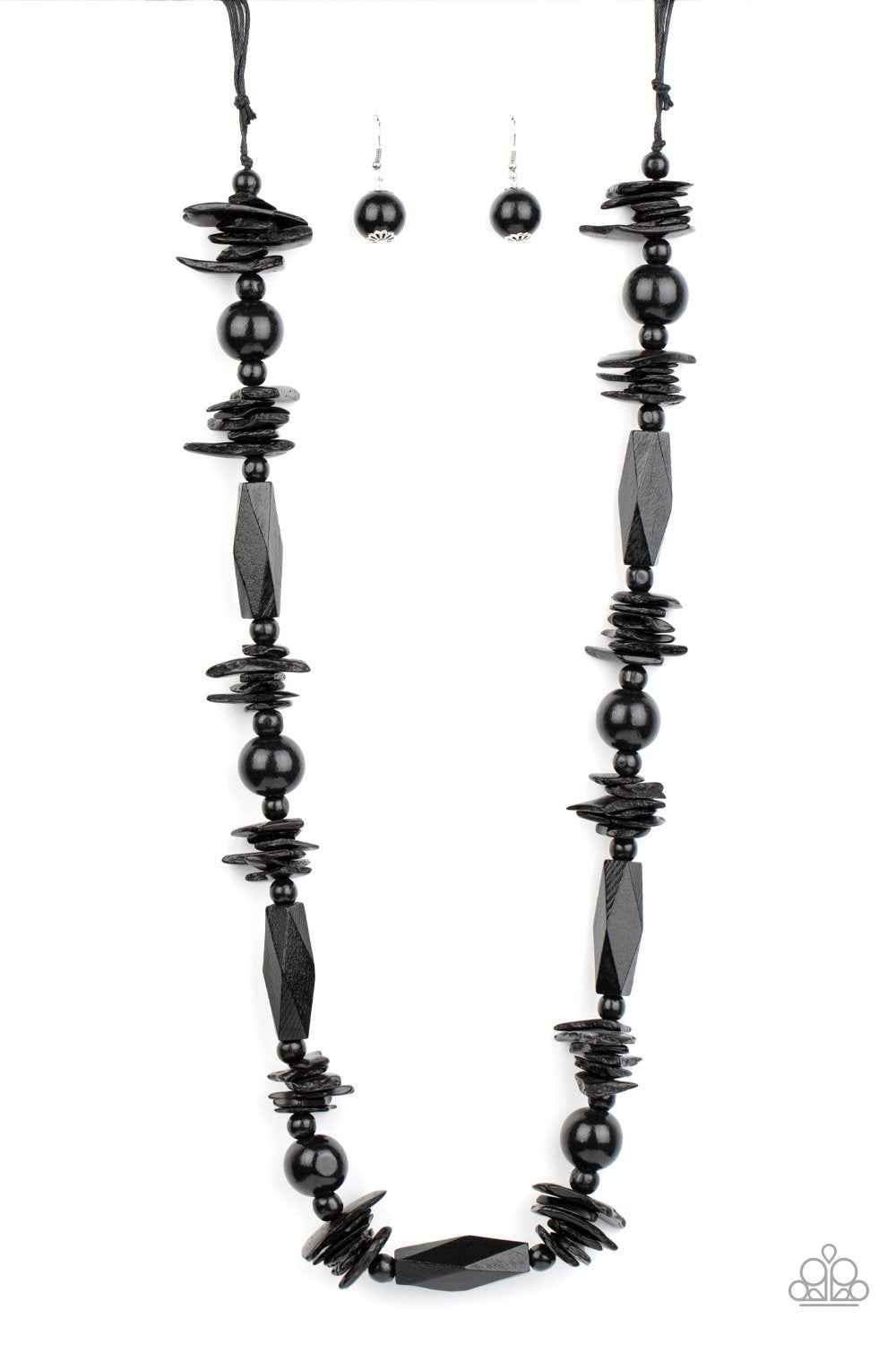 Cozumel Coast - Black Necklace - Paparazzi - Dare2bdazzlin N Jewelry
