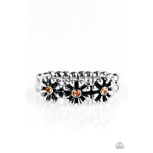 Load image into Gallery viewer, Dancing Daisies - Orange Ring - Paparazzi - Dare2bdazzlin N Jewelry
