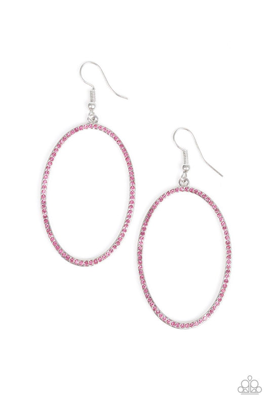 Dazzle On Demand - Pink Earrings - Paparazzi - Dare2bdazzlin N Jewelry