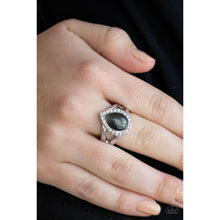 Load image into Gallery viewer, Debutante Dream Silver Ring - Paparazzi - Dare2bdazzlin N Jewelry
