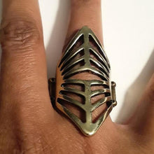 Load image into Gallery viewer, Deco Defender - Brass Ring - Paparazzi - Dare2bdazzlin N Jewelry
