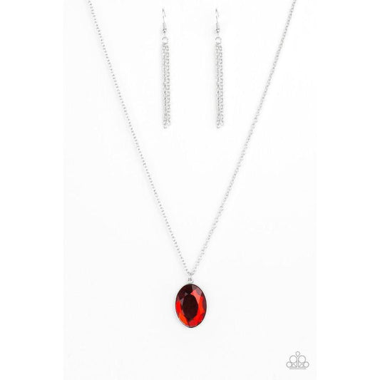 Definitely Duchess - Red Necklace - Paparazzi - Dare2bdazzlin N Jewelry