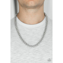 Load image into Gallery viewer, Delta Silver Urban Necklace - Paparazzi - Dare2bdazzlin N Jewelry
