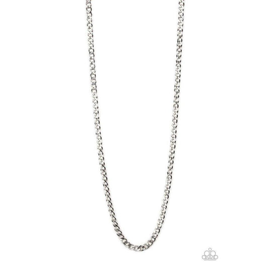 Delta Silver Urban Necklace - Paparazzi - Dare2bdazzlin N Jewelry