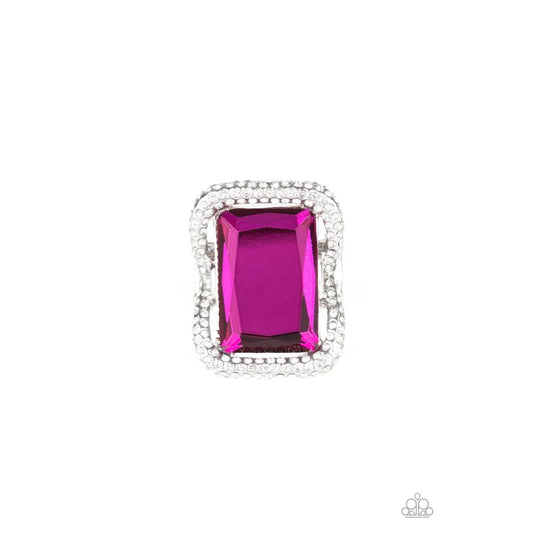 Deluxe Decadence - Pink Ring - Paparazzi - Dare2bdazzlin N Jewelry