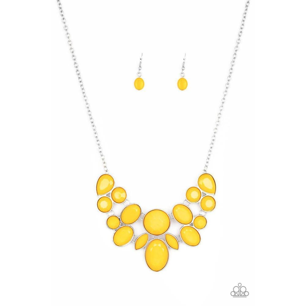 Demi-Diva - Yellow Necklace - Paparazzi - Dare2bdazzlin N Jewelry