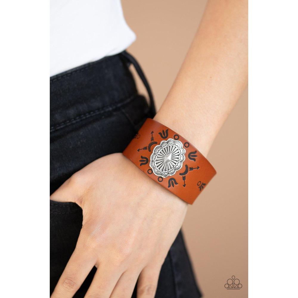 Desert Badlands - Brown Bracelet - Paparazzi - Dare2bdazzlin N Jewelry