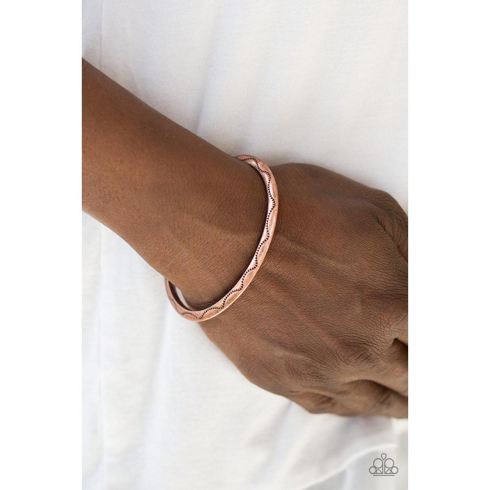 Desert Charmer - Copper Bracelet - Paparazzi - Dare2bdazzlin N Jewelry