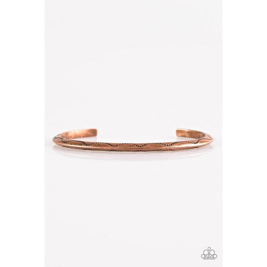 Desert Charmer - Copper Bracelet - Paparazzi - Dare2bdazzlin N Jewelry