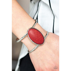 Desert Empress - Red Bracelet - Paparazzi - Dare2bdazzlin N Jewelry