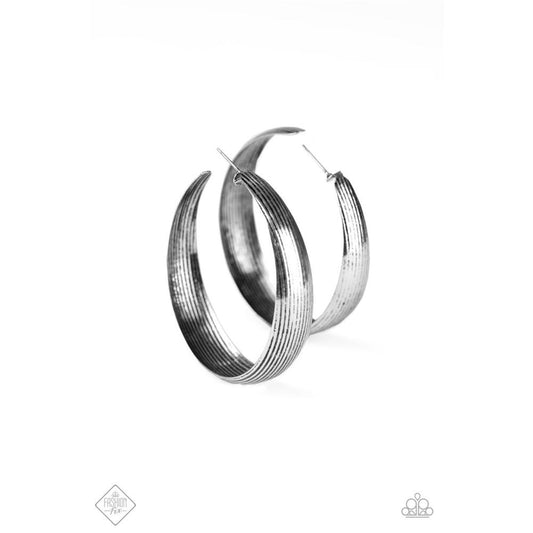 Desert Wanderings Silver Earrings - Paparazzi - Dare2bdazzlin N Jewelry