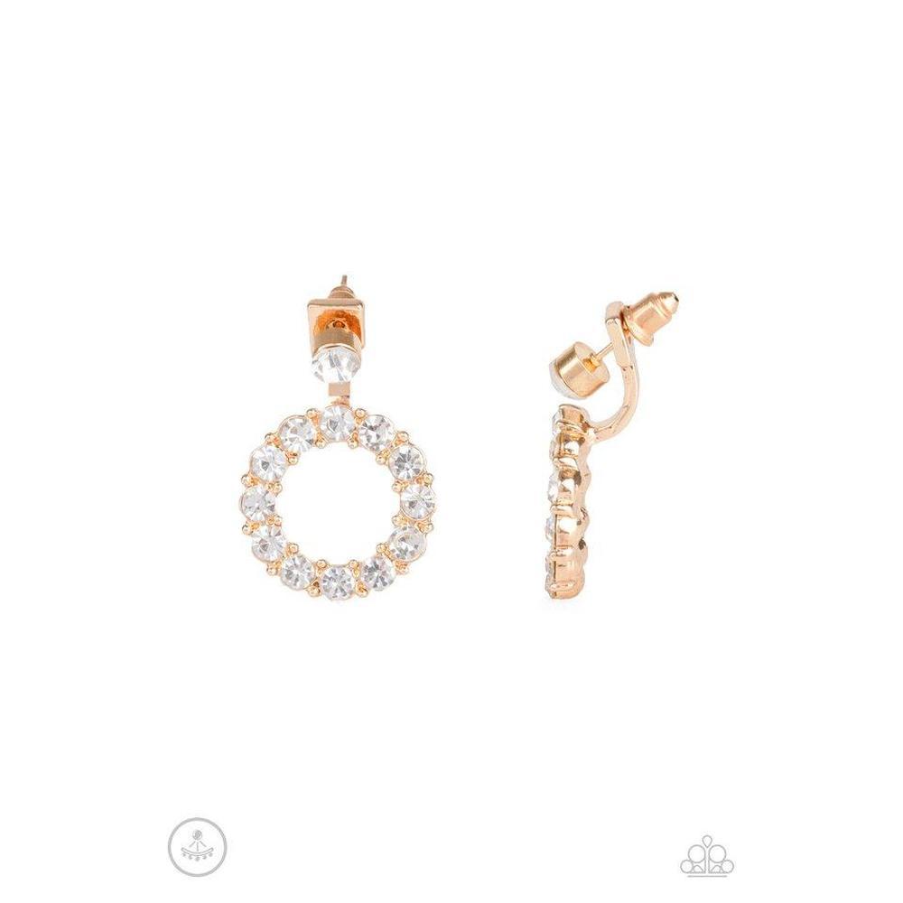 Diamond Halo Earrings - Paparazzi - Dare2bdazzlin N Jewelry