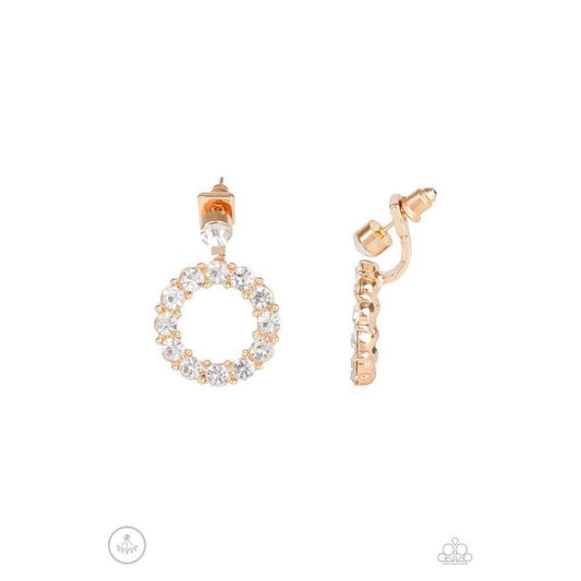 Diamond Halo Earrings - Paparazzi - Dare2bdazzlin N Jewelry