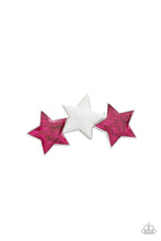 Load image into Gallery viewer, Dont Get Me STAR-ted!- Pink Hair Clip - Paparazzi - Dare2bdazzlin N Jewelry
