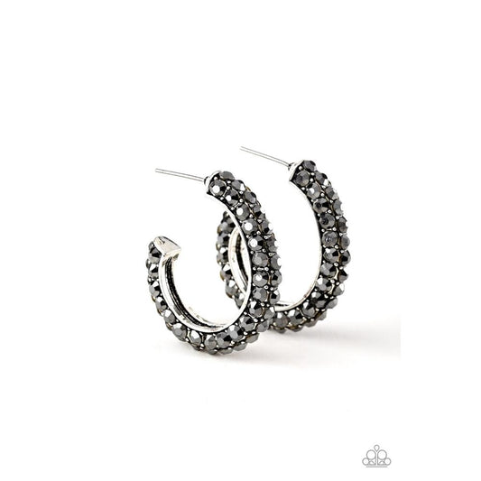 Dont Mind The STARDUST - Silver Earrings - Paparazzi - Dare2bdazzlin N Jewelry