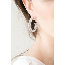 Load image into Gallery viewer, Don&#39;t Mind The STARDUST White Earrings - Paparazzi - Dare2bdazzlin N Jewelry

